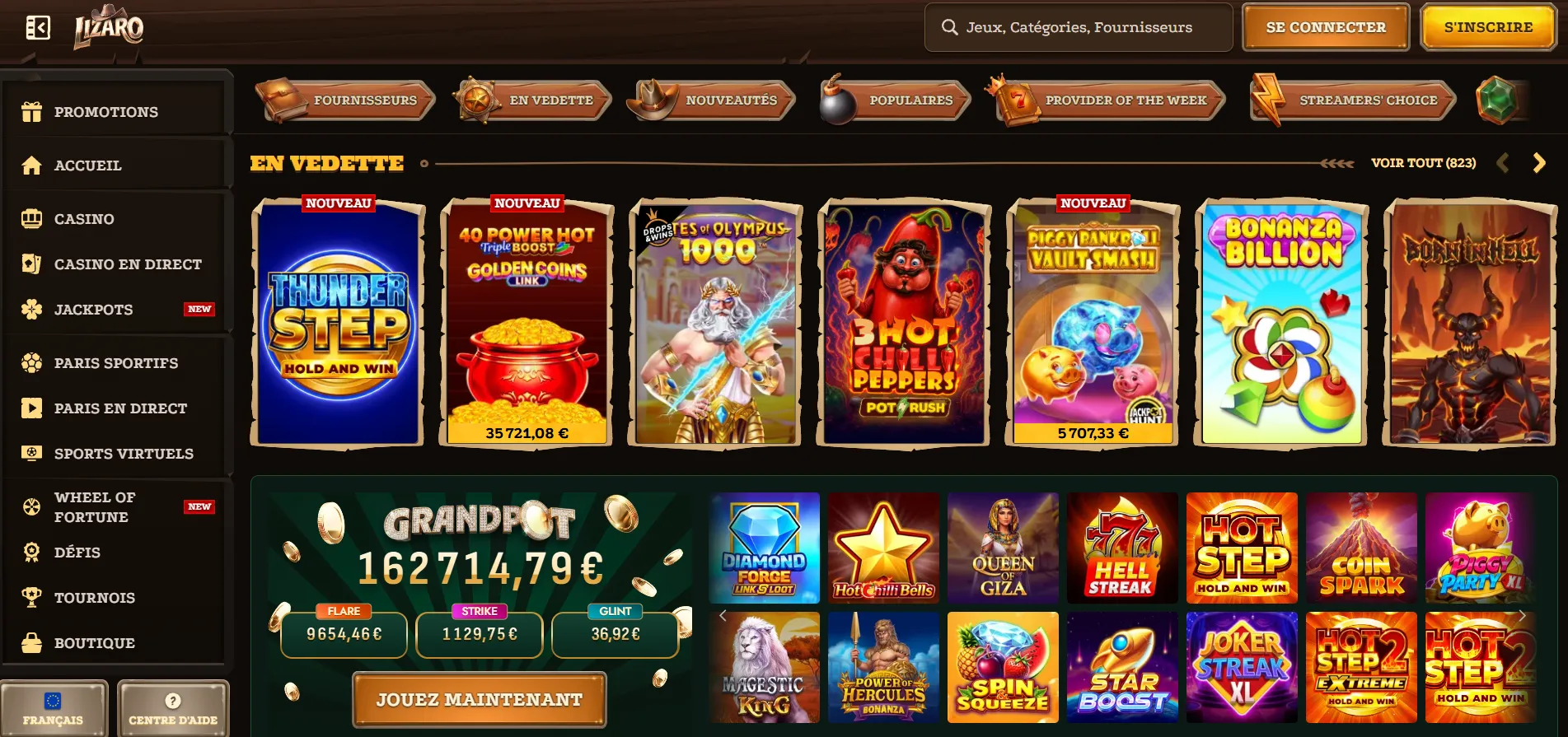Lizaro casino app : un accès piloté depuis le navigateur